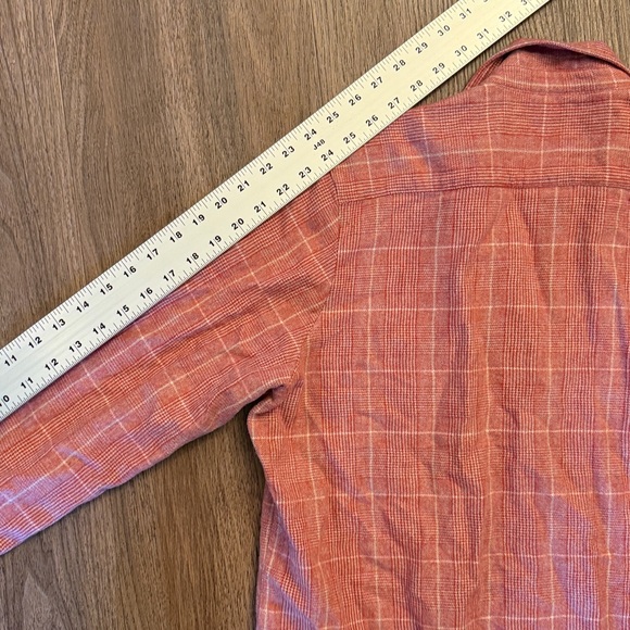 Frank & Eileen Red women’s brushed flannel shirt - Picture 6 of 7
